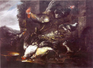 Francisco de Goya - La Zorra y las gallinas