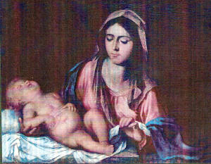 Bartolome Esteban Murillo - La virgen con Jesus Ni�o